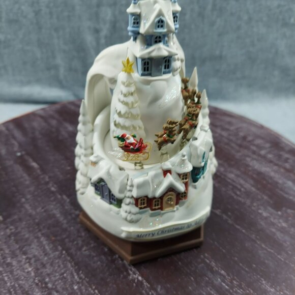 Hallmark Keepsake Merry Christmas To All Magic Musical Animated Ornament With Li - Picture 10 of 14